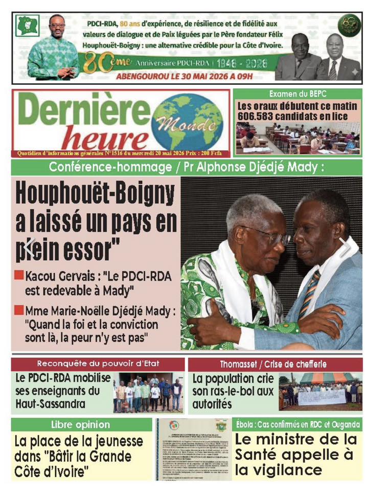 Dernière Heure Monde