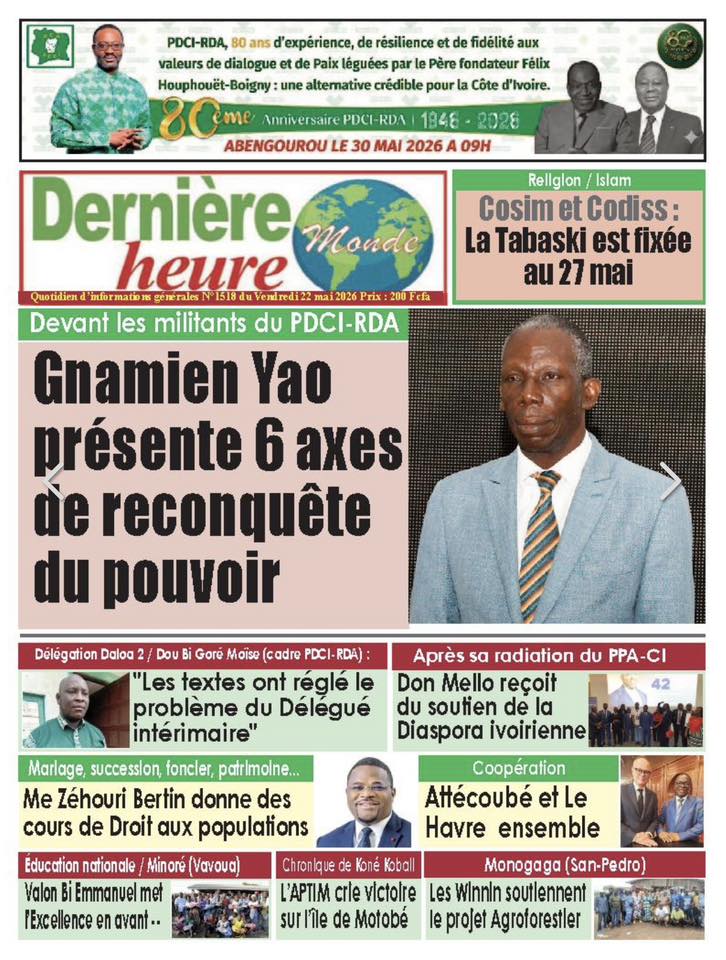 Dernière Heure Monde
