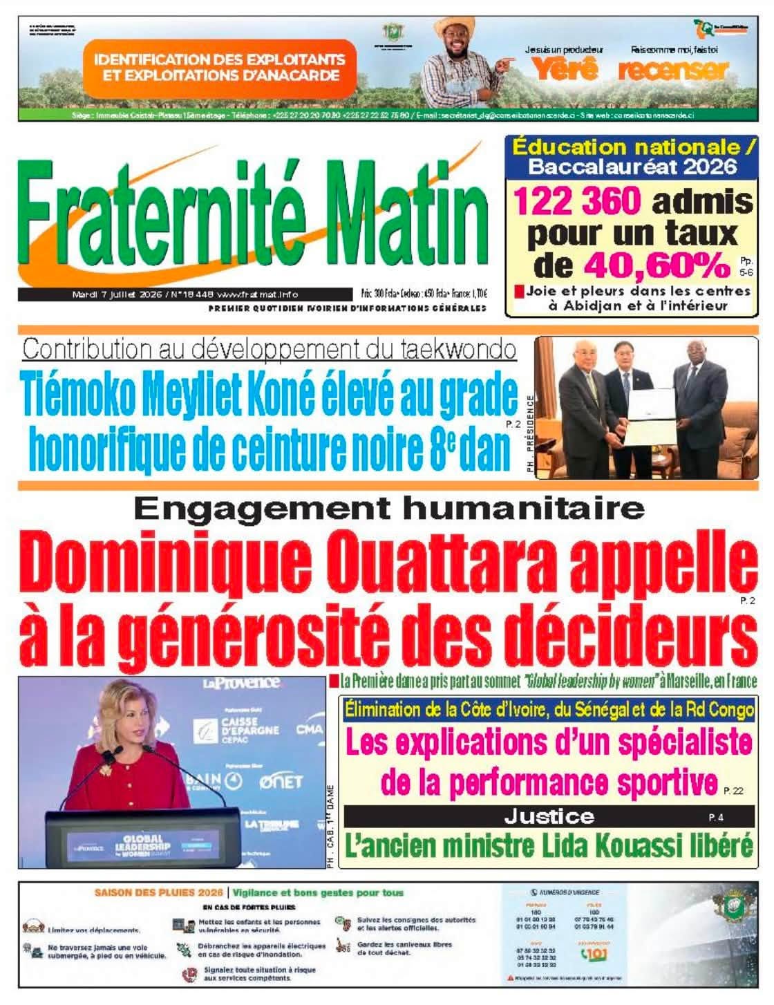 Fraternité Matin