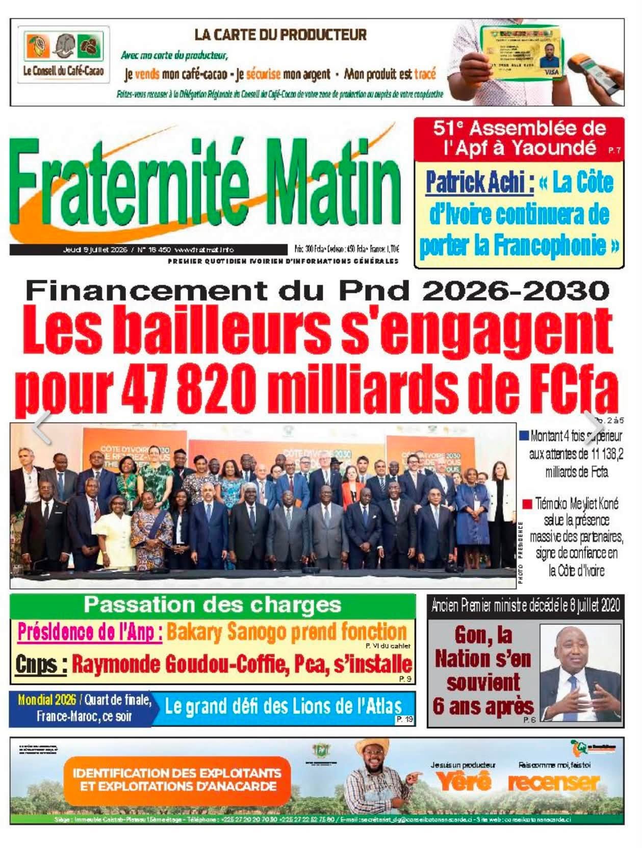 Fraternité Matin