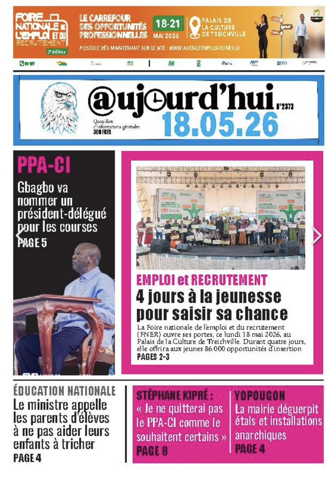 Aujourd'hui