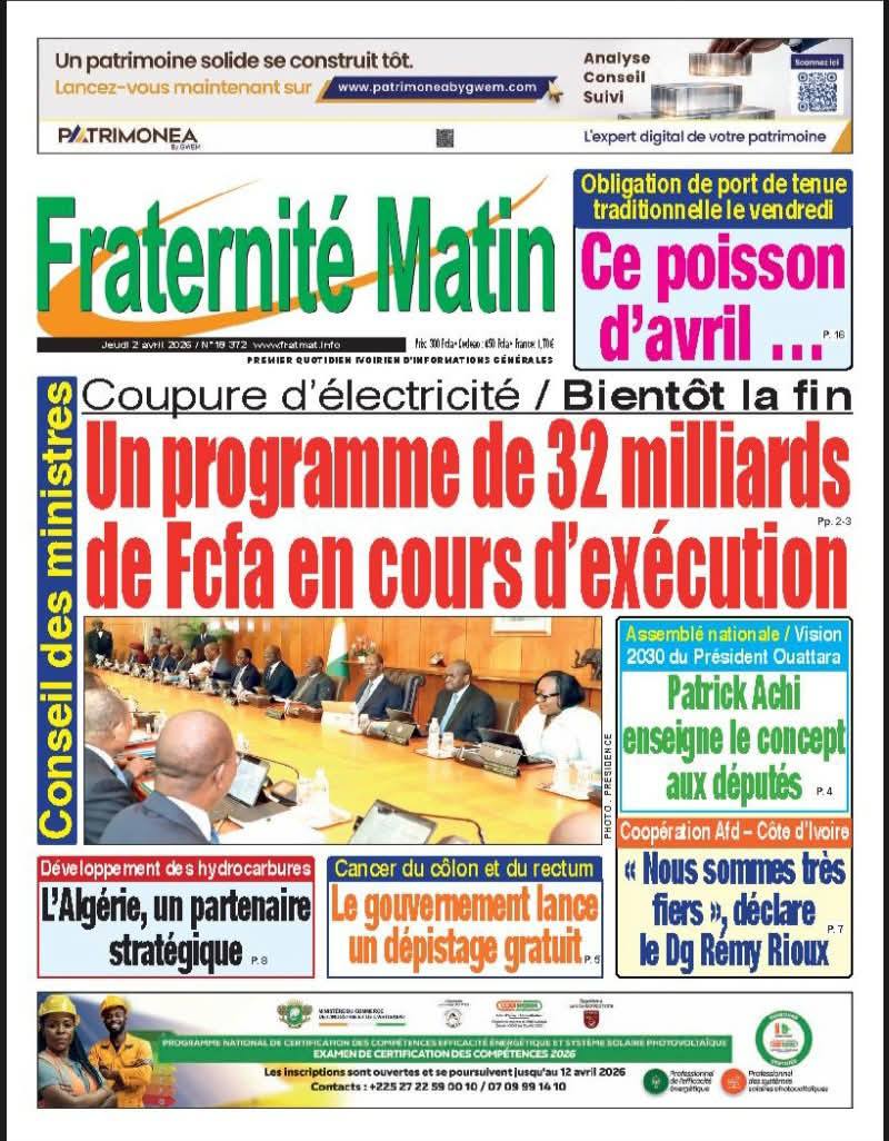 Fraternité Matin