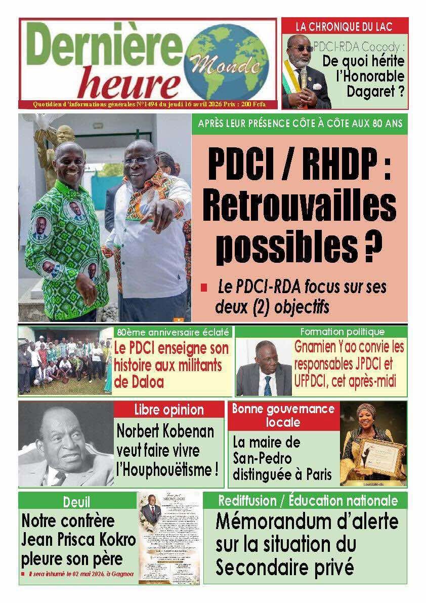 Dernière Heure Monde