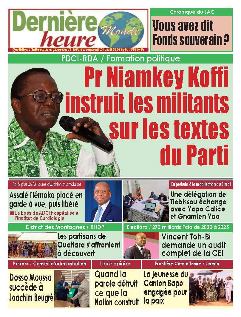 Dernière Heure Monde