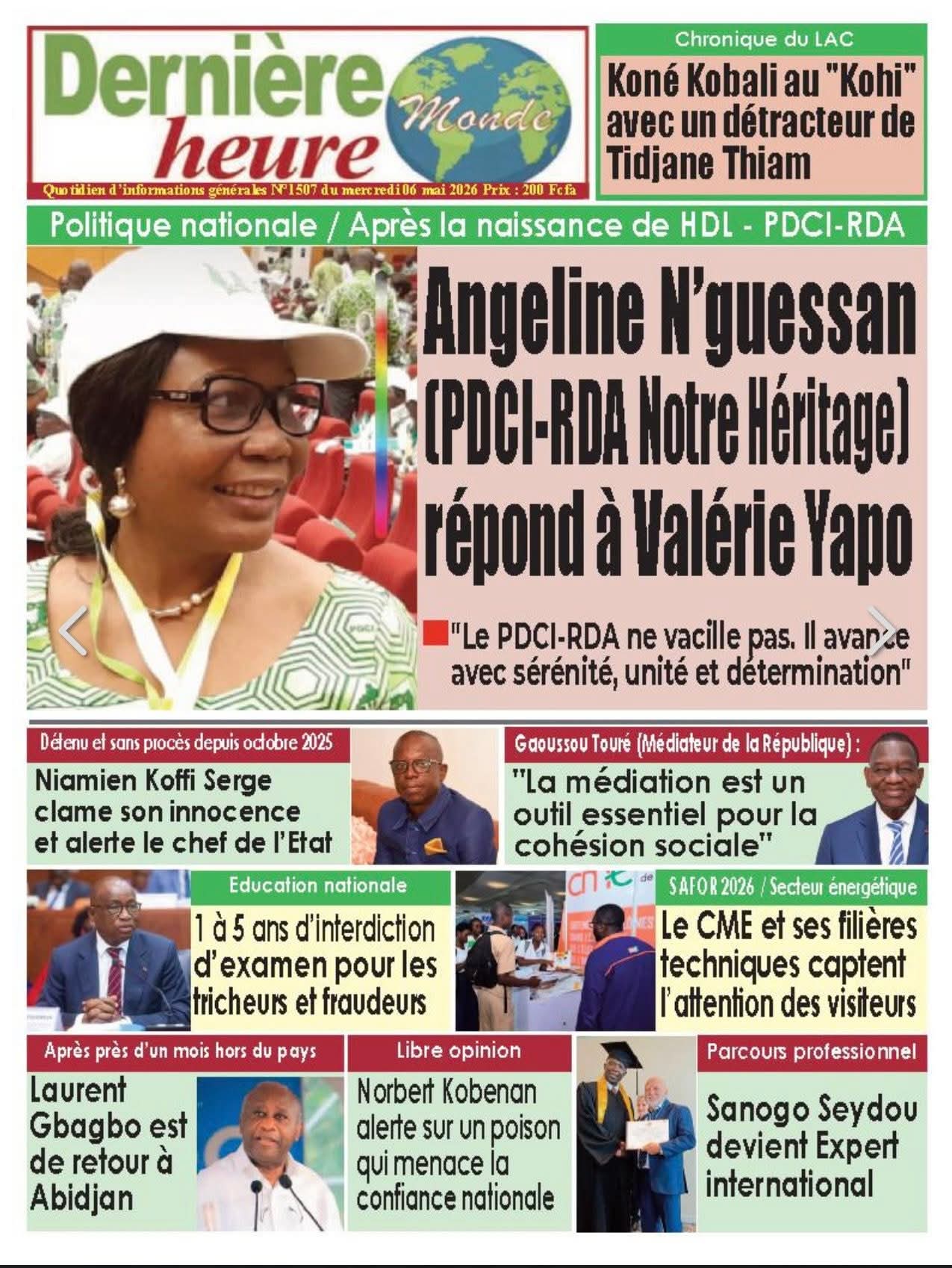 Dernière Heure Monde