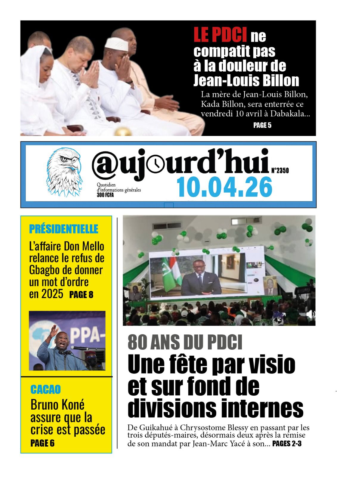 Aujourd'hui