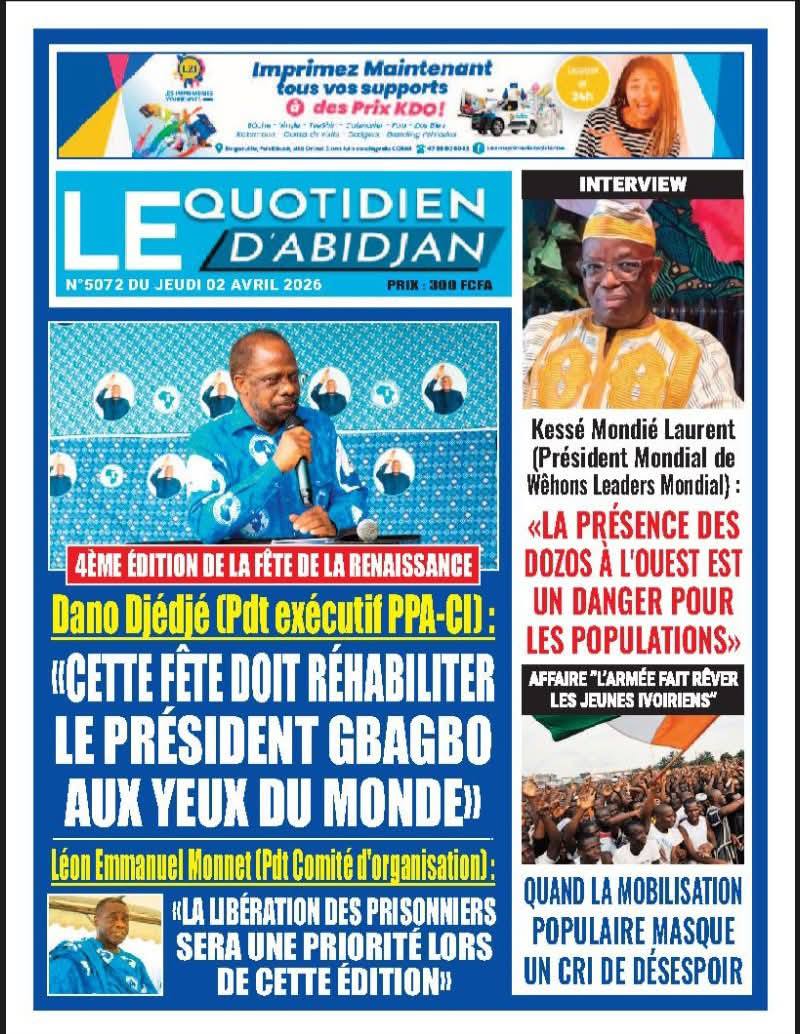 Le quotidien d'Abidjan