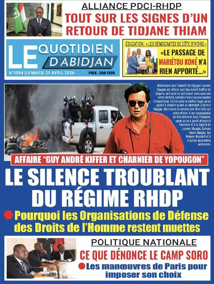 Le quotidien d'Abidjan